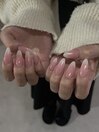 babypink + white