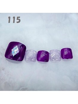 はあとねいる 町田店/フットネイル：No.115