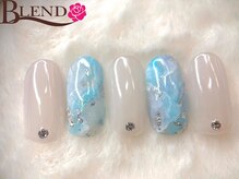 ブレンド 広尾店(BLEND)/大理石風デザイン