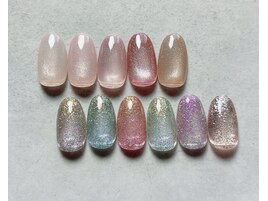 マグネットフラッシュ水光ネイル