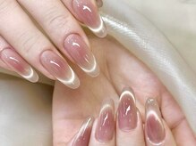 センスネイル 自由が丘店(Sense Nail)/秋冬ネイル　エレガントデザイン