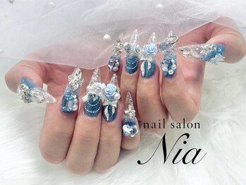 ニア ネイルサロン 大阪駅前第2ビル(Nia)/ゴテゴテネイル