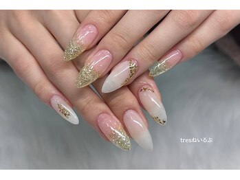 トレース ねいるぶ イオンスタイル上田店(tres)/成人式ネイル☆