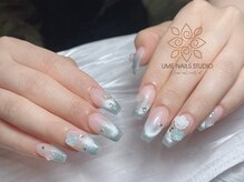 ウメネイルスタジオ(UME NAIL STUDIO)/題長さだしやり放題×つけ放