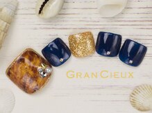 クアトログランシュ 青葉台(QUATRO×GranCieux)/べっ甲フットネイル