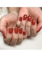 アイリッシュネイル 久屋大通店(Irish Nail)/maogel先端ラメライン