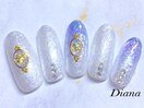 定額ネイル　6,980円　A‐009