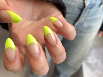 ネオンカラーフレンチ♪