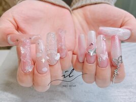ピクシー×蝶ネイル