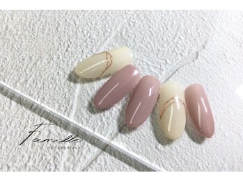 ファミーユ 新宿西口店(Famille)/【選べる定額ネイル】Bコース