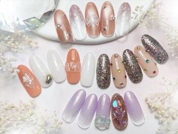 ネイルサロン キュラソー(Curacao)の写真/名駅&22時まで営業★忙しい女性も仕事帰りにネイルチェンジ♪≪オフ無料＆ケア込◆シンプル定額 ¥6800～≫