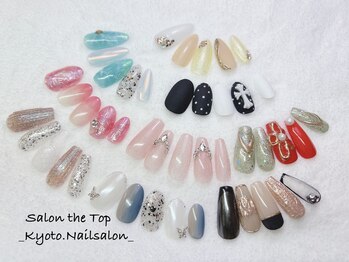サロン ザ トップ(Salon the Top)の写真/[7周年]丁寧ケア込☆定額R¥6700♪旬のArtが満載！毎月デザイン更新しているので理想のデザインが見つかる！