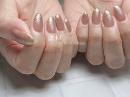 上品まろやかラメグラデーション