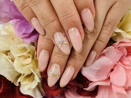 【ほり】可愛いリボンネイル