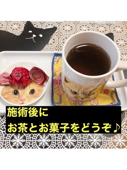 美容整体サロン オオカンシャ(okansha)/ホッと一息♪