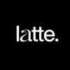 ラテ(latte.)ロゴ