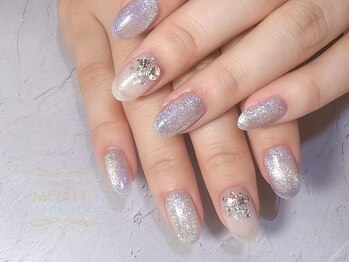 モアニ ヒロオ 渋谷店(MOANI Hiroo)/ブルーのクリスマスネイル☆