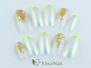 エリクサーネイル 神田(Elixir Nail)/シンプル/クーポン使用