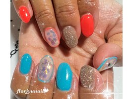 ネオンニュアンスnail