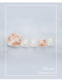 フットネイル：No.108
