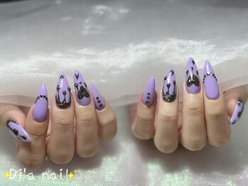 ディアネイルサロン 池袋(Di’a)/持ち込み/ハロウィン/フィルイン