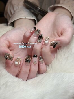 リボン 高田馬場(RIBON)/自爪アートやり放題*付け放題