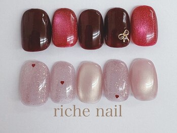 リッシュネイル 新百合ヶ丘店(riche nail)/シンプルアートコース