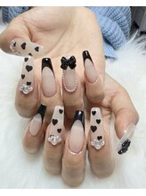 キアラネイルサロン/持ち込みデザインチップ長さだし