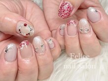 フェリーチェ(Felice)/クリスマス/リース/ツイード