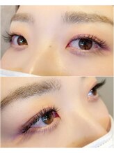 ネイルアンドアイ ビューティーオーブ(nail&eye beauty ORB)/ディープフラットラッシュ140本