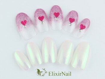 エリクサーネイル 神田(Elixir Nail)/シンプル/クーポン使用