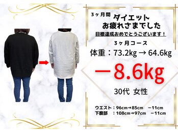ヴレ 福岡店(Vraie)/ダイエット終了後もリバウンド0