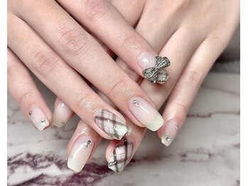 エイト ネイル 渋谷駅前店(eight nail)/チェックネイル