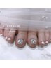 【FOOT】《人気No.1☆》持ち込みOK◎キラキラ"親指art Design"￥6930