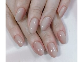 ヌーディーグラデーションネイル