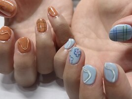 大人気らくがきネイル◎
