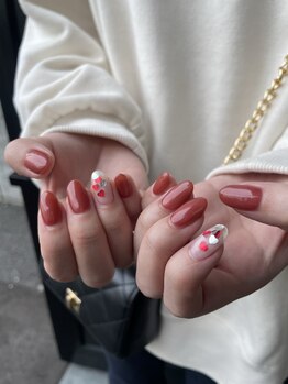 テラスヘア(TERRACE hair)/ハートネイル♪