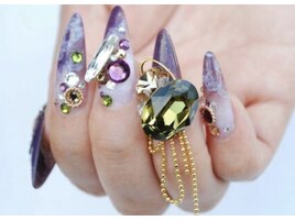 スカルプアート＆パーツ付け放題