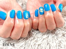 モア(moa)/ブルー　シェル　パラジェル　