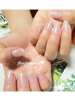フロージュ ネイル(florjyu nail)/シャボン玉nail