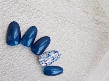 シベル(Ci belle)/ツイードネイル/冬ネイル