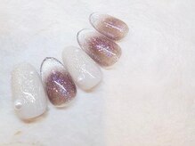 リベレ(LIBELLE)/マグネットネイル/冬ネイル