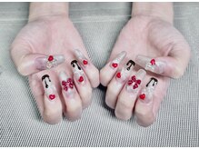 キアラネイルサロン/バレンタインデザイン