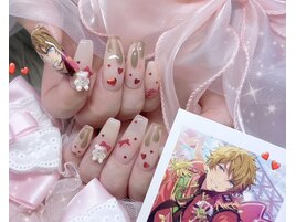 痛ネイル チョコ バレンタイン