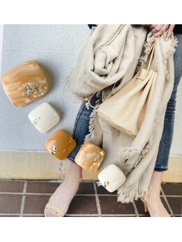 ナチュラルネイル 志木東口店(Natural nail)/ニュアンスフットネイル