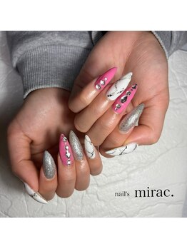 ネイルズミラク(nail's mirac.)/大理石ネイル