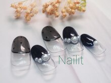 ネイリット 銀座(Nailit)/シースルー¥9700【¥10670】