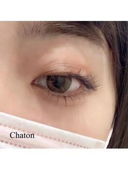 ネイルアンドアイラッシュ シャトン(Chaton)/下まつげパーマ◆￥3000