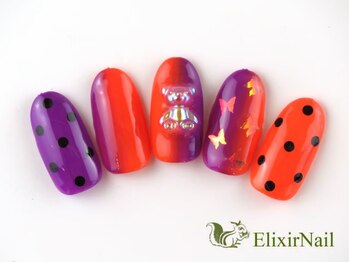 エリクサーネイル 心斎橋(Elixir Nail)/定額bカジュアル/クーポン使用