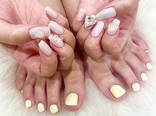 ネイルアイラッシュ アールエビス(R EBISU)/ハンド&フットワンカラー☆